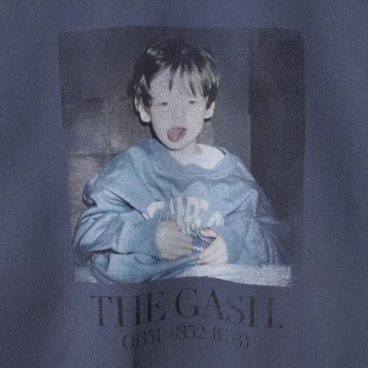 87625SDSA男士秋冬新款痞帅男装美式人物印花拼接连帽卫衣百搭宽松情侣 商品图3