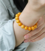 天然妖花蜜蜡手串项链男女款 满蜜文玩珠子 商品缩略图9
