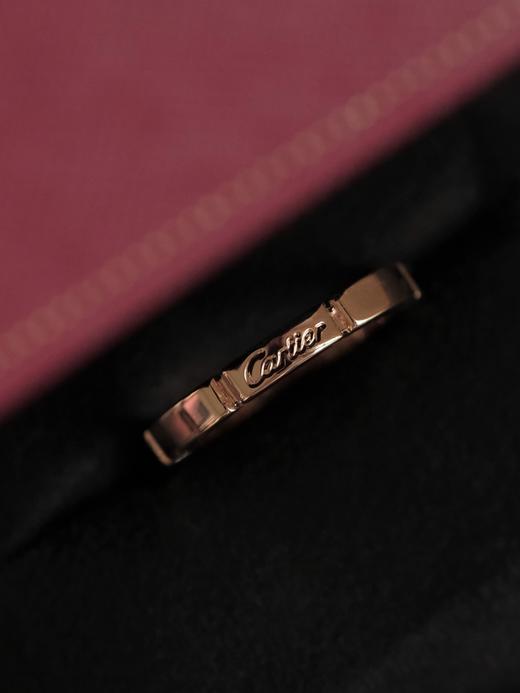 YS03-卡地亚 字母装饰 玫瑰金 戒指男女同款情侣款（XK） 商品图5
