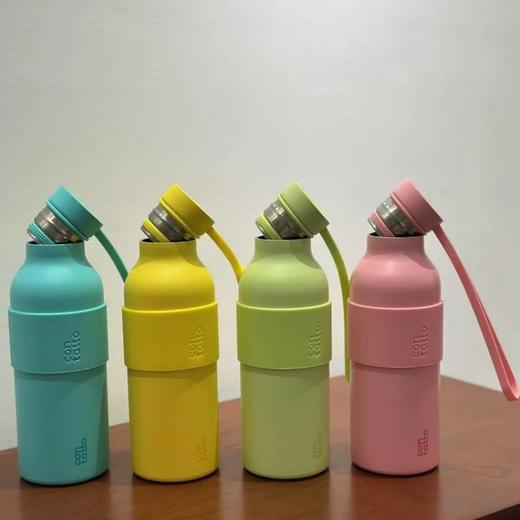 【享礼品袋+吸管+杯刷+精棉2片】Contatto 304不锈钢保温杯礼盒装 自用送礼 来自意大利的设计师品牌 商品图3