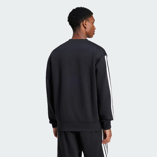 Adidas阿迪达斯ESSENTIALS FLEECE SWEATSHIRT男子 加绒运动休闲套头衫JE6304 商品图1