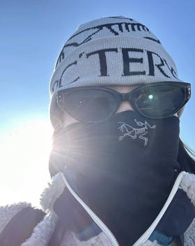 越南产鸟家磨毛保暖面罩围脖脖套10.31