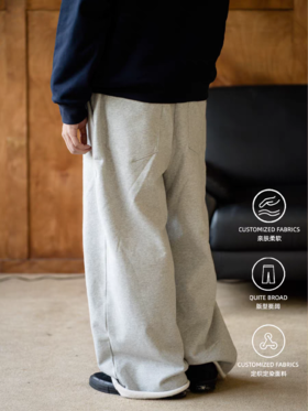 GYOZA PASTA/GP25AW-C056/破坏弯刀休闲卫裤长裤