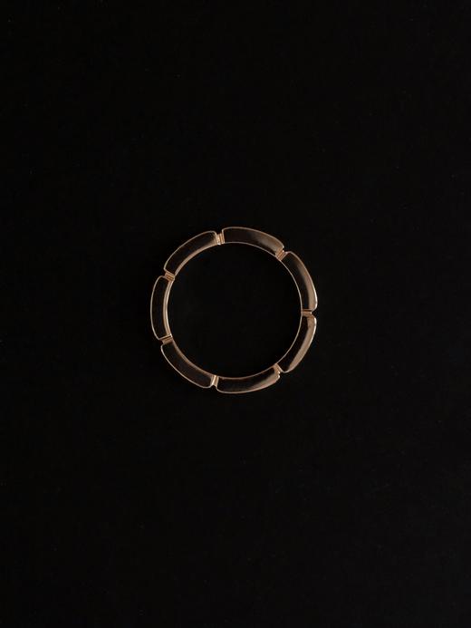 YS04-卡地亚 单排半铺满钻玫瑰金戒指男女同款情侣款（XK） 商品图10