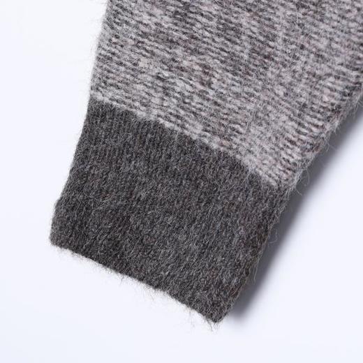 72530SDSA男士秋冬新款痞帅男装韩版休闲撞色纽扣V领开衫毛衣简约百搭 商品图4