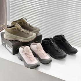 始祖鸟秋冬款情侣中邦户外鞋V底防滑耐磨防水登山鞋透气减震男女徒步鞋