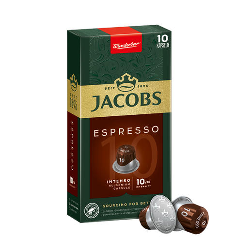 心想胶囊咖啡 JACOBS 10号 深烘 拿铁 法国进口 商品图2