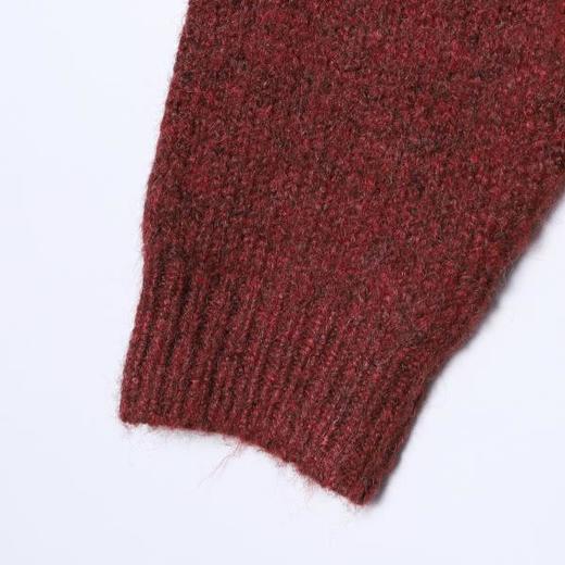 21423SDSA男士秋冬新款痞帅男装复古慵懒风针织衫毛衣百搭宽松高级感 商品图4