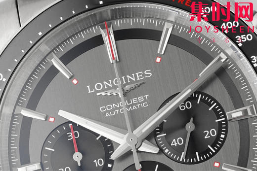 AF浪琴康卡斯计时系列 康卡斯悦动计时 男士腕表 钢带款 表径42mm 商品图3