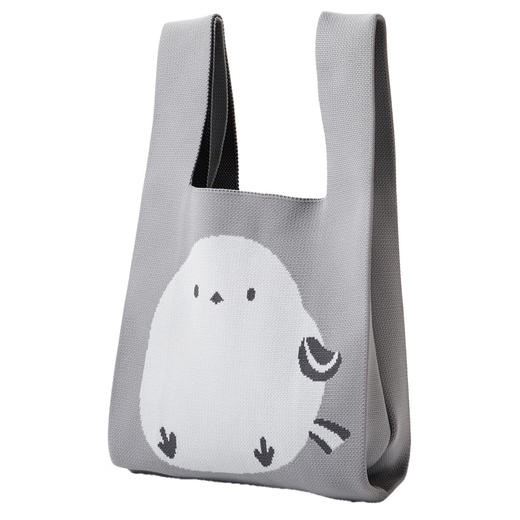 可爱小巧针织手机两用包斜挎包手拎包 黑猫小肥啾 商品图7