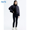 NUTS那时商场同款冬季黑色简约时尚直筒短款羽绒服女5480905A1 商品缩略图3