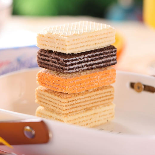 俄罗斯进口阿孔特牌威化饼干408g【多种口味】 商品图3