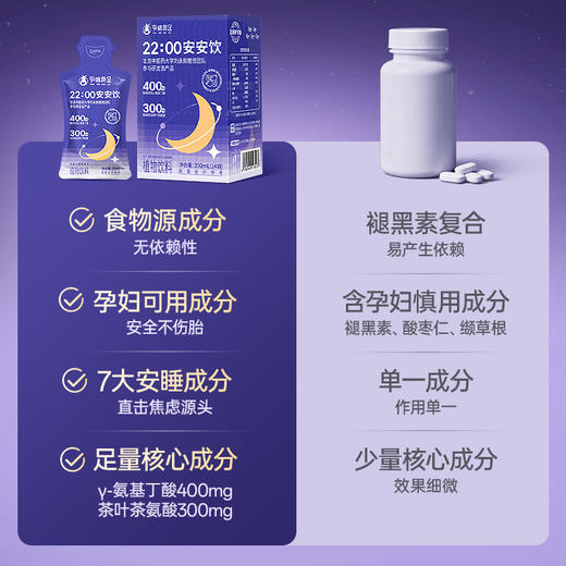 【孕味食足】安安饮γ-氨基丁酸孕妇可饮睡眠植物饮料 商品图2