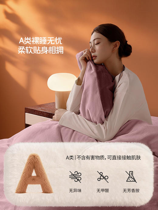 佳丽斯牛奶绒四件套双面珊瑚绒加厚床单2025新款保暖被套床上用品 商品图6