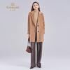 【牦牛绒】乔万尼大衣女秋冬新款高级感小个子中长款呢外套EF4A156 商品缩略图8