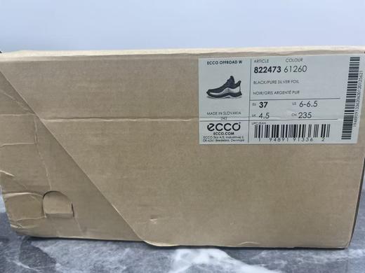 瑕疵ECCO/爱步  女士牛皮户外徒步防滑跑鞋休闲运动鞋 越野822473 商品图5