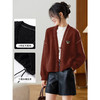 休闲厚外套高级有质感，加厚毛呢开衫短款上衣CC-JDS-3086 商品缩略图0