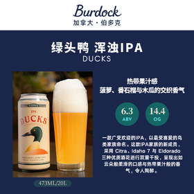 伯多克 绿头鸭 473ml