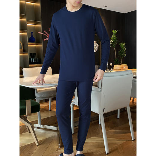 官网299！*棉时代柔暖棉质亲肤保暖内衣女士套装四面弹力锁温蓄热男士秋衣秋裤情侣款秋冬秋衣裤 商品图4