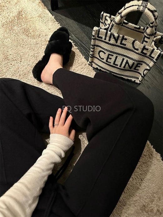 【双面绒蚕丝羊毛云朵糯米裤】625g双面绒绵羊毛十桑蚕丝混纺 软软糯糯的 上身暖得能出汗!出门穿它不用裹成熊,还软乎乎的! 商品图3