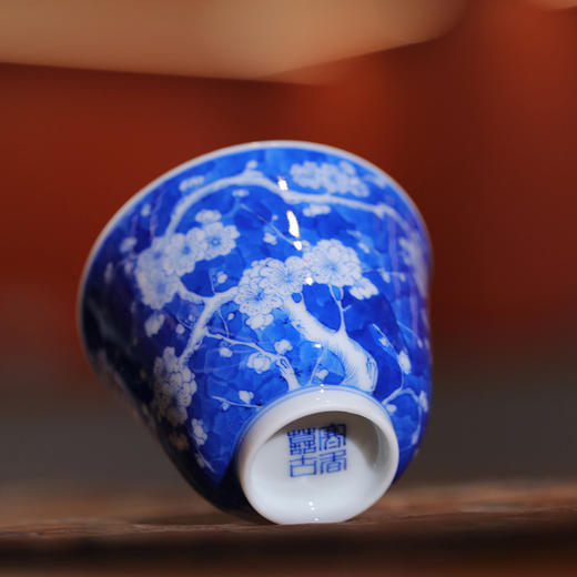 寒香慕古青花寒夜梅香铃铛杯 商品图2
