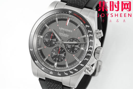 AF浪琴康卡斯计时系列 康卡斯悦动计时 男士腕表 钢带款 表径42mm 商品图1