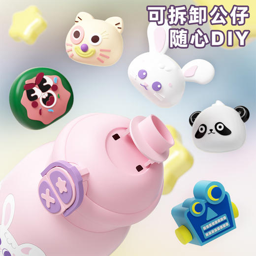吸管+直饮【密封防漏❗️便携出行】卡通新款公仔儿童保温杯一盖双饮不锈钢男女水杯儿童学生可爱杯子。ja 商品图2