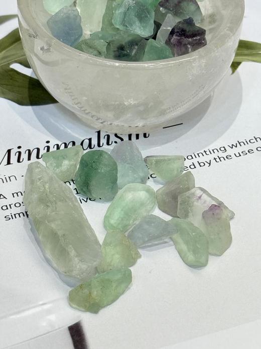 原石系列粉水晶紫水晶紫萤石绿萤石白水晶黑碧玺金虎眼原石 商品图4