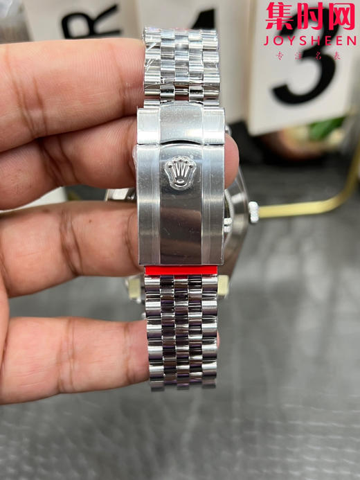 劳力士 VS日志41系列 VS日志V2版 薄荷绿 男士腕表 丹东3235机 五珠带 表径41mm 商品图8