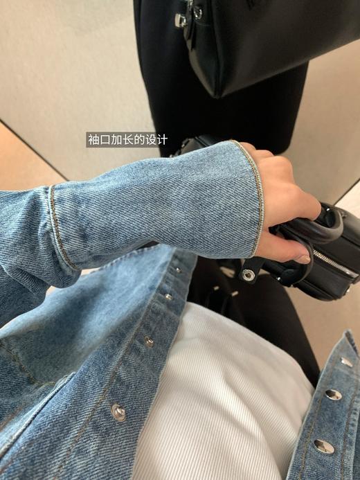 anine bin*g  美式复古炒花牛仔衬衫 商品图7