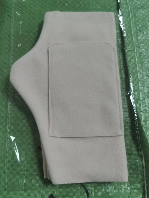 双兜手套德绒半指口袋设计加绒保暖可放暖贴学生写字防冻伤手防风 商品图9