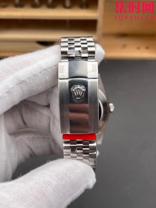 劳力士 VS日志41系列 VS日志V2版 黑色盘 男士腕表 丹东3235机 五珠带 表径41mm 商品图7