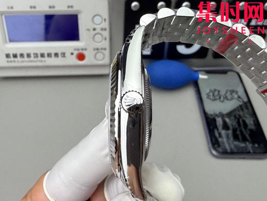 劳力士 VS日志41系列 VS日志V1版 绿格纹 男士腕表 3235机 五珠带 表径41mm 商品图5