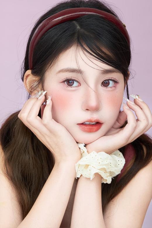 Gugucon旗下 |  橘子噗噗&荔枝晕晕&芒果露露&椰树懒懒｜14.2mm白狮参考着色中等直径｜ 日抛  一盒十片装 商品图2