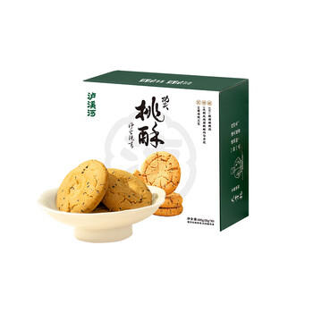 泸溪河 原味桃酥600g超1斤 南京特产面包糕点心早餐营养休闲零食 /休闲食品 /中式糕点 /桃酥 商品图2