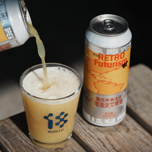 拾捌精酿 复古未来主义·浑浊淡色艾尔 Retro-futurism·Hazy Pale Ale 国产精酿啤酒 500ml 商品图2