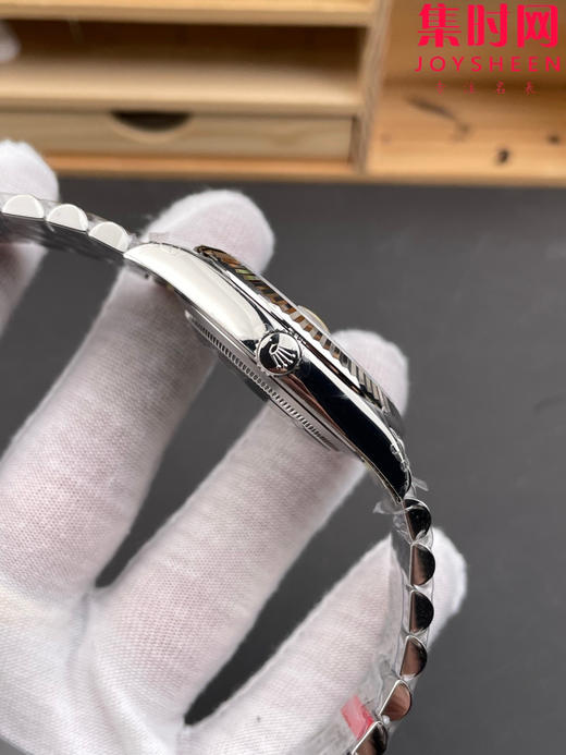 劳力士 VS日志41系列 VS日志V1版 银盘条丁 男士腕表 3235机 五珠带 表径41mm 商品图3