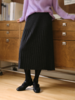 扬子精纺60支羊毛百褶半裙FCF3WSD087 商品缩略图0