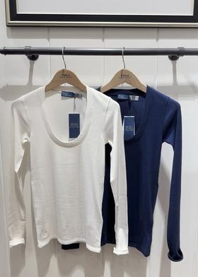 XY34-拉夫劳伦25秋冬莱赛尔长袖打底衫（JM*MM）