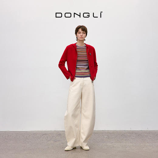 东黎 • 你本珍贵 山羊绒女士秋季拉链开衫 5550 商品图2