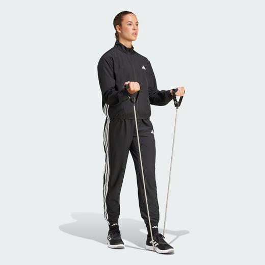 Adidas阿迪达斯ESSENTIALS WARM-UP JACKET女子训练速干运动健身梭织夹克外套JD6539 商品图2