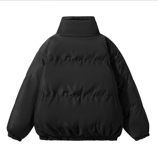 百媚生 大码立领棉服男女冬季面包服棉袄3388 商品图3