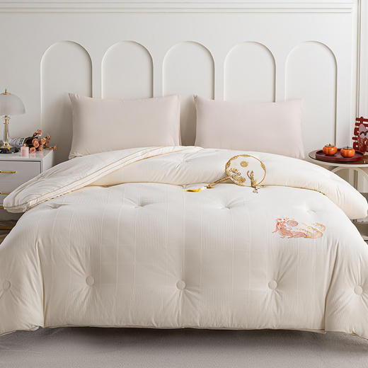 多喜爱 美眠康 如意锦鲤大豆春秋被/冬被/子母被 商品图0