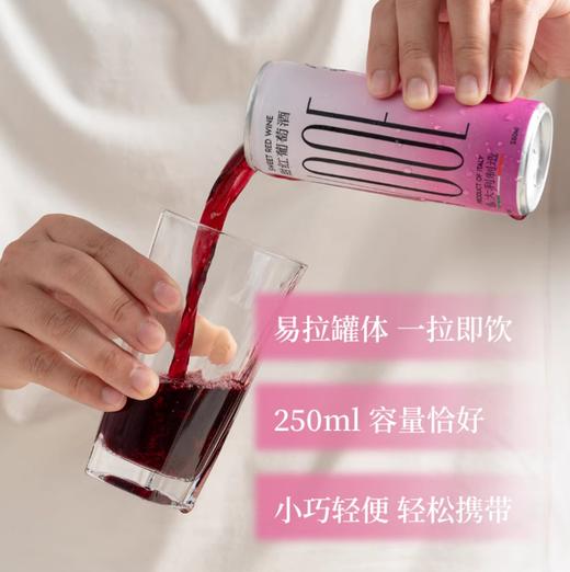 【VOOE】意大利进口葡萄酒250ml 节日送礼婚宴聚会酒 女士微醺晚安酒 商品图1
