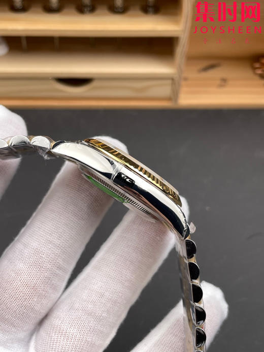 劳力士 VS日志36系列 间金款36mm 男士腕表 3235机 五珠带 表径36mm 小手腕福音 商品图5