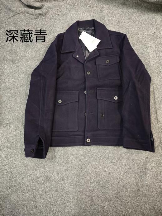 翻领口袋外套春秋新款百搭休闲夹克 商品图7