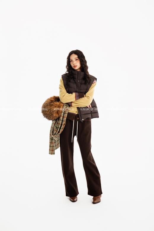 【门店同款】ENJOY冬季“暖冬知性”简约羽绒马夹 167195022 商品图4