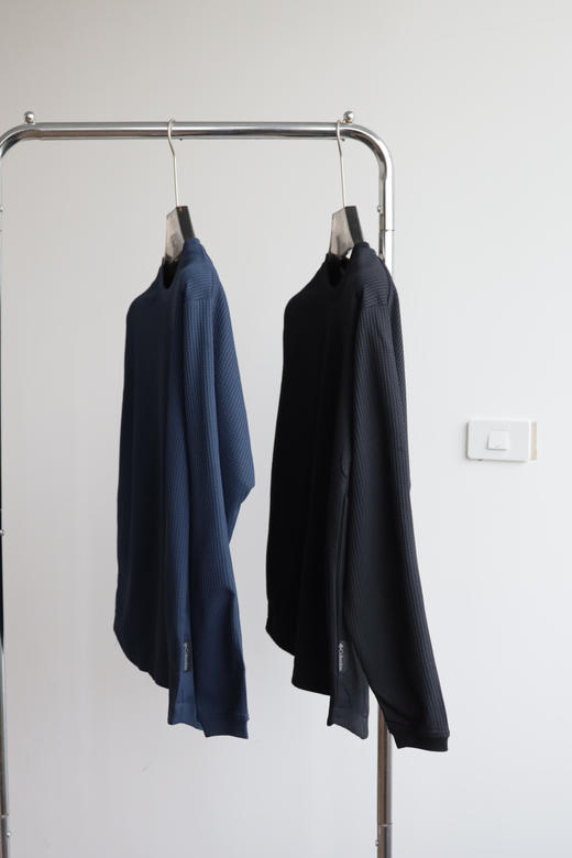 哥L比亚 黑标限定华夫格长袖T恤 CX236 商品图4