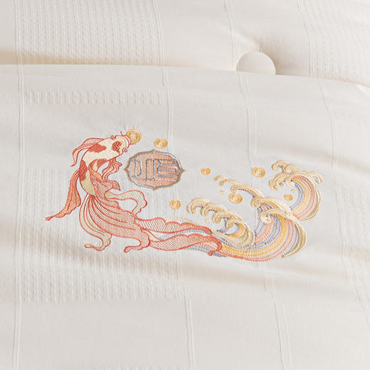 多喜爱 美眠康 如意锦鲤大豆春秋被/冬被/子母被 商品图5