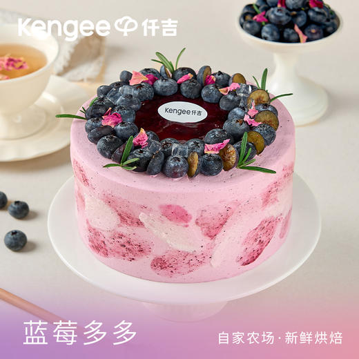 【新品】蓝莓多多蛋糕 武汉三环内配送 商品图0